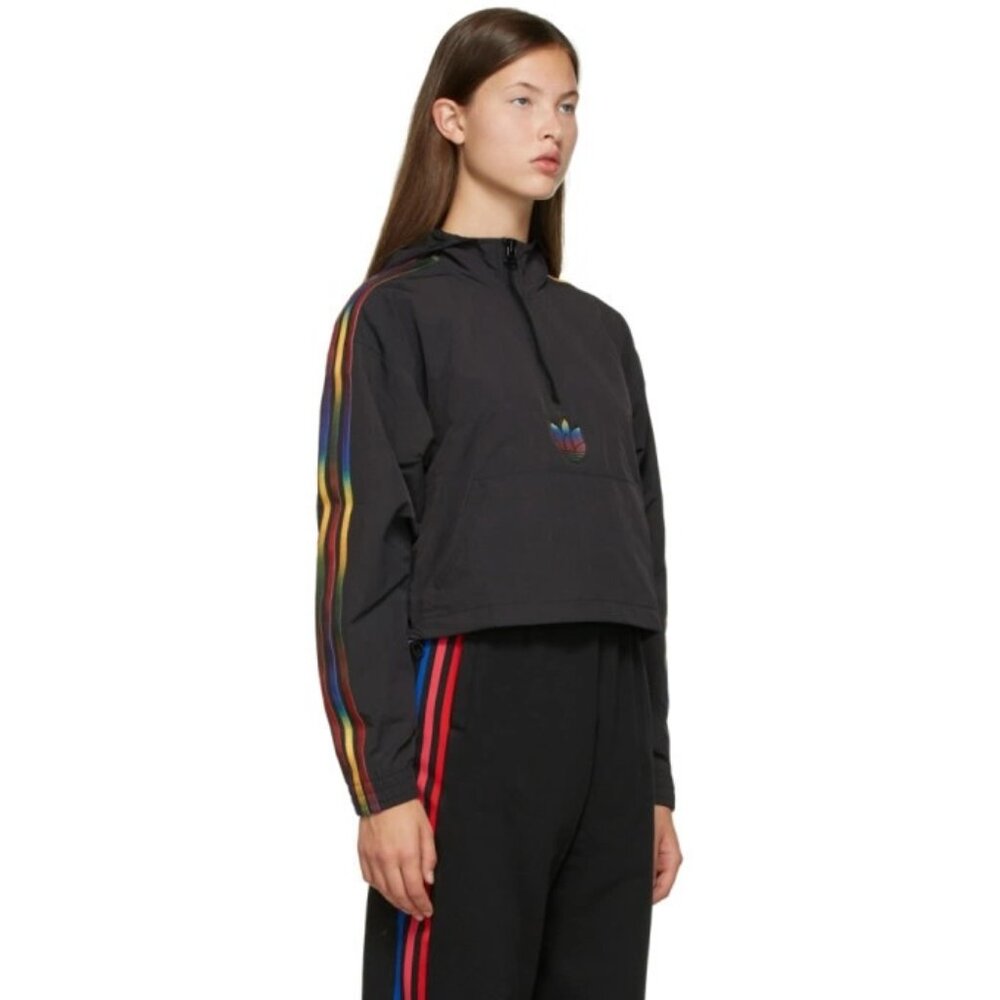 Adidas Pride Pullover Crop Jacket - image 1